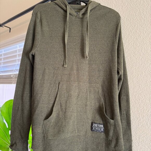Zoo York Other - Zoo York Men’s Sweater Hoodie, Army Green, Size Large